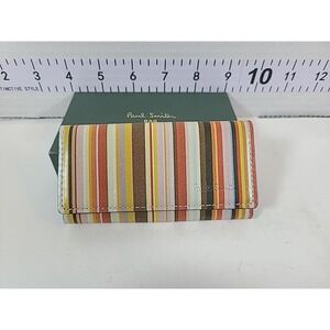 Paul Smith Mainline Signature Stripe Leather Key‎ Case